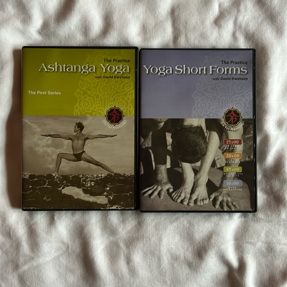 David Swenson Ashtanga yoga DVDs